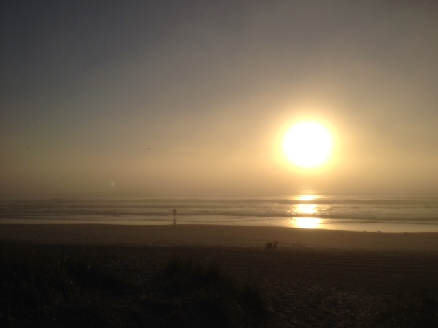 sunrise with person camp 2